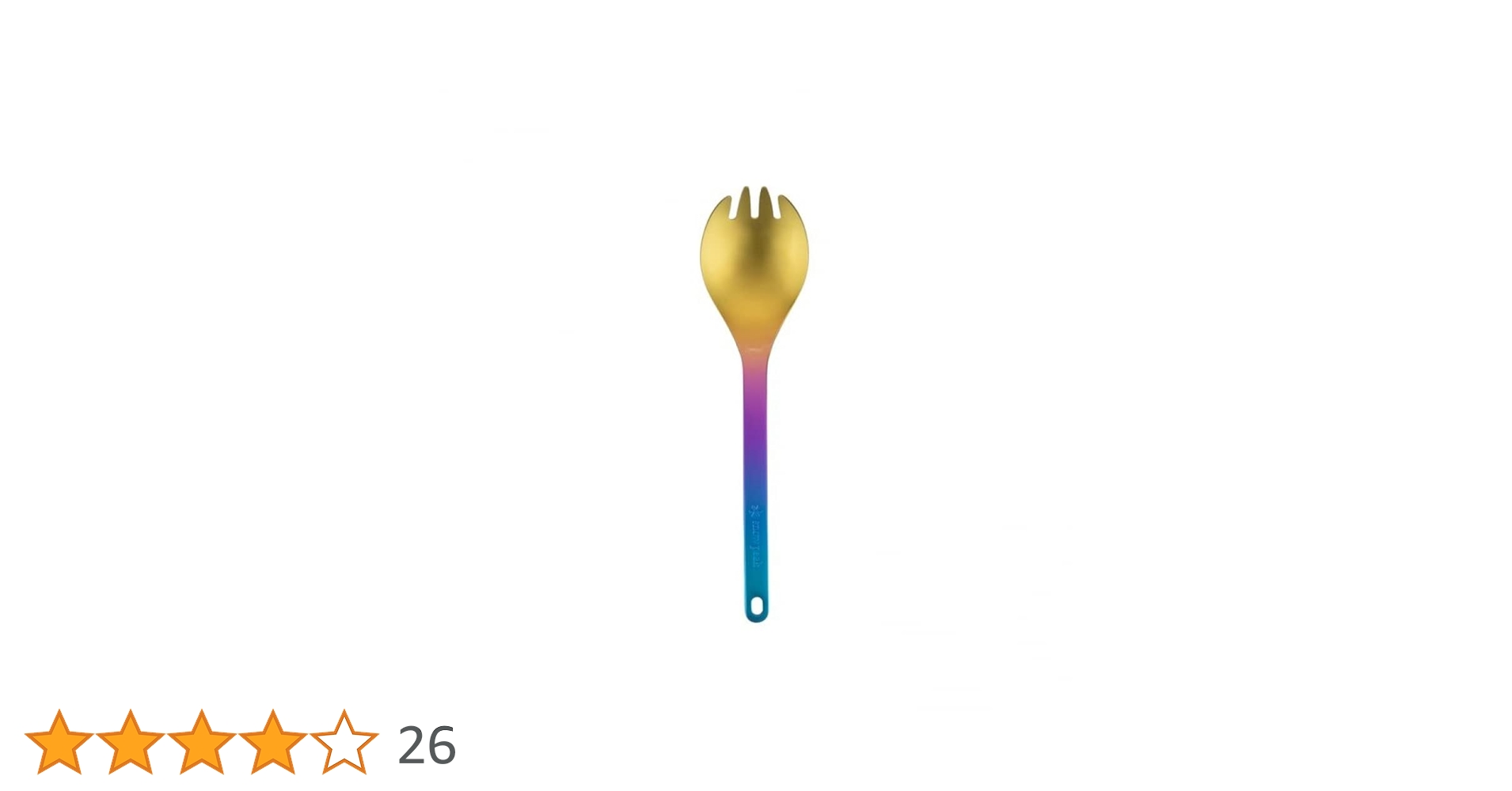 Amazon | スノーピーク【2022 雪峰祭 春】 チタン先割れスプーン